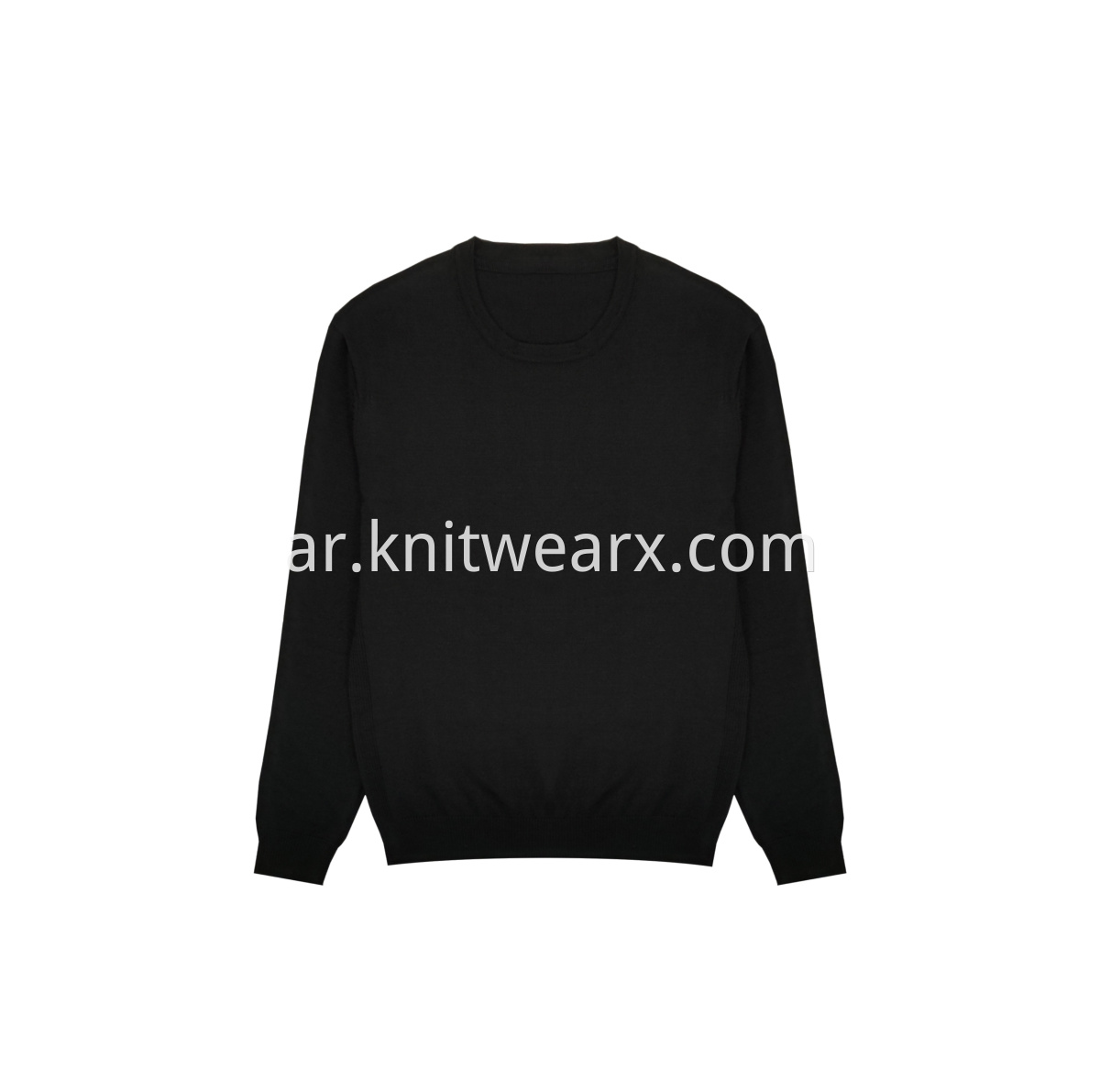 Men's Basic Knitted Sweater Anti-pilling Crewneck Pullover